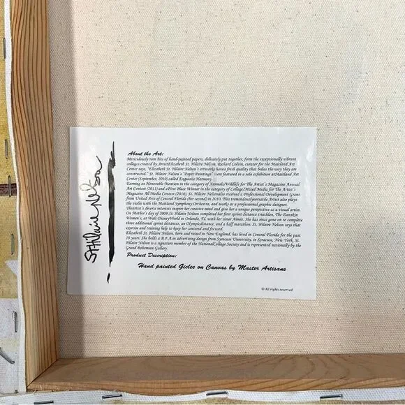 2 x ARTWORK By Elizabeth St. Hilaire Nelson - Picture 8 of 8